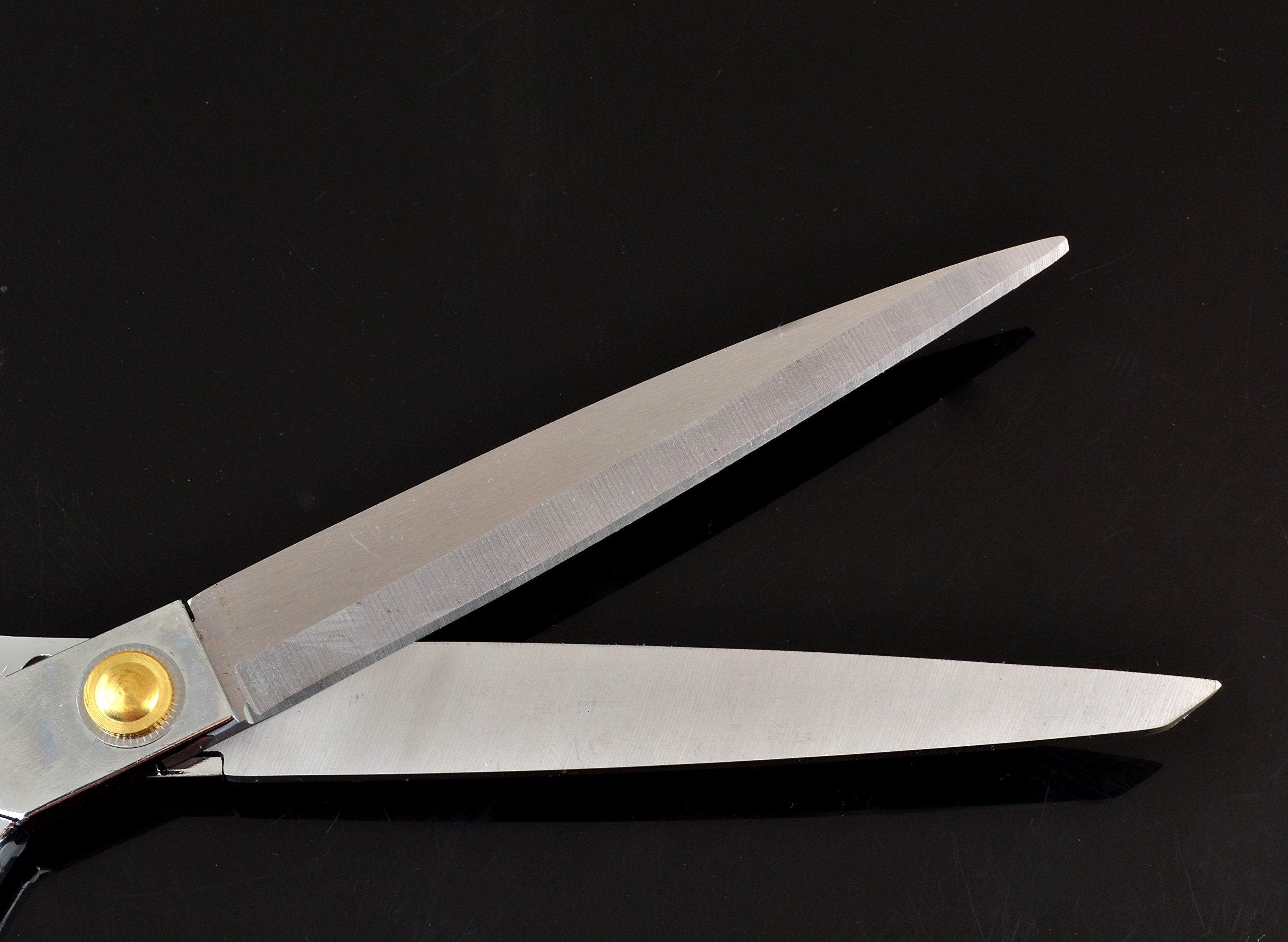 eZthings® Heavy Duty 10.5" Scissors For Cutting Fabric, Leather, and Raw Materials (10.5 Inch Silver) - Image 11