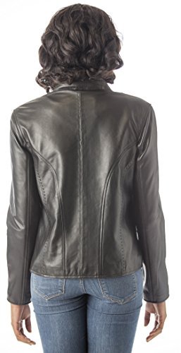 REED EST. 1950 Women’s Genuine Leather Fashion Jacket – Stylish Modern Design with Flattering Feminine Fit - Image 6